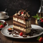 The Ultimate Triple Chocolate Cake : Rich, Moist, and Decadent