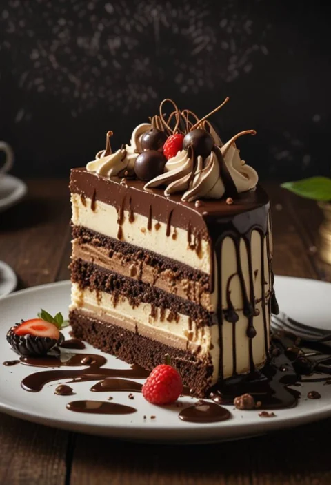 Decadent Triple Chocolate Mousse Cake: A Recipe for Pure Indulgence