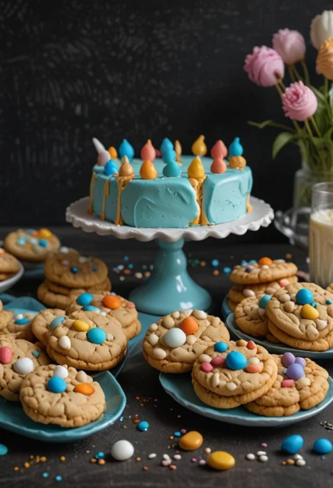 Perfect 4 ingredient peanut butter cookies for Baby Showers (Quick & Easy Recipe)