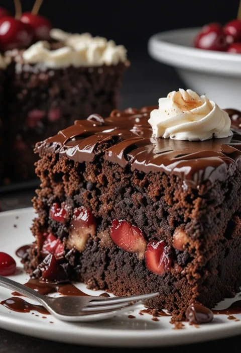 chocolate cherry cake