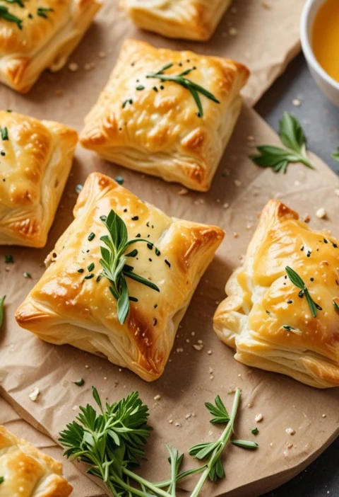 brie puff pastry bites