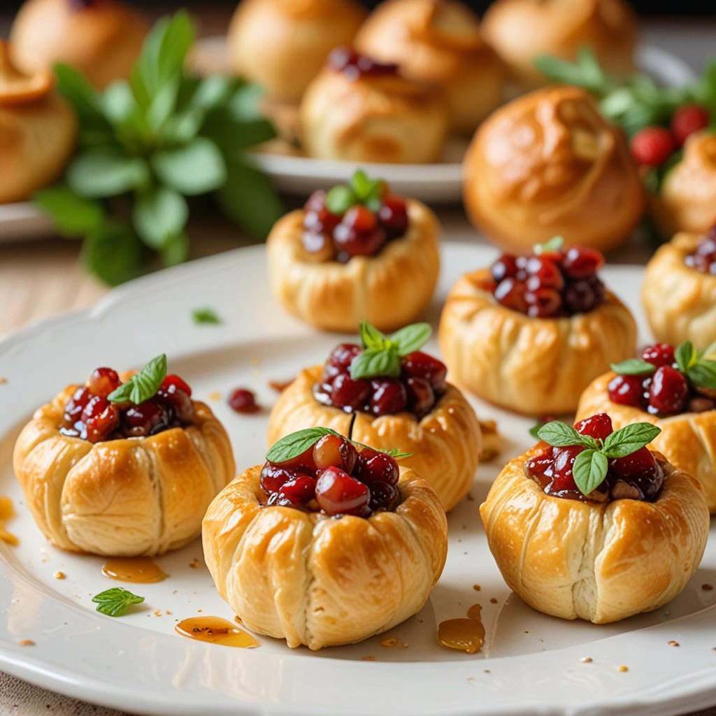 brie puff pastry bites