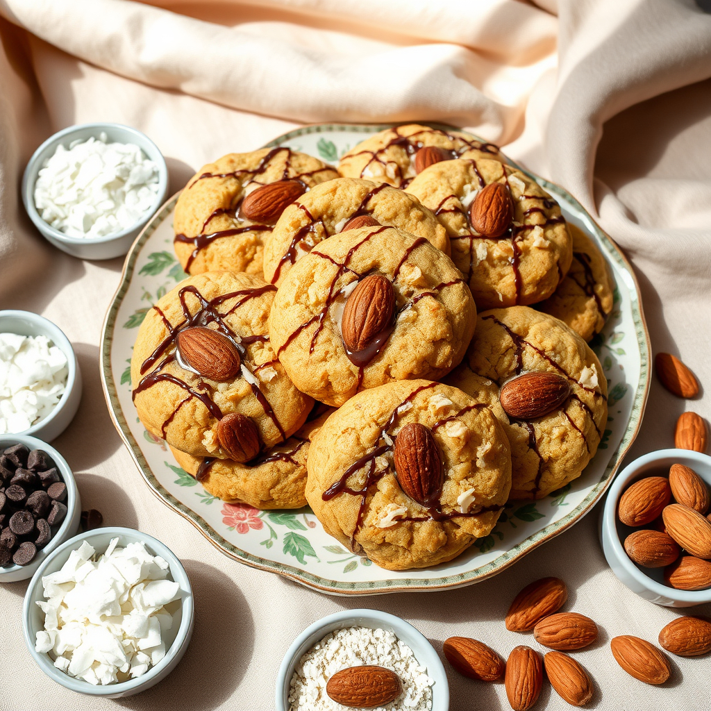 Almond Flour Chocolate Cookies 