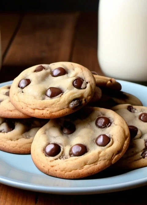 Small Batch chocolate chip cookies