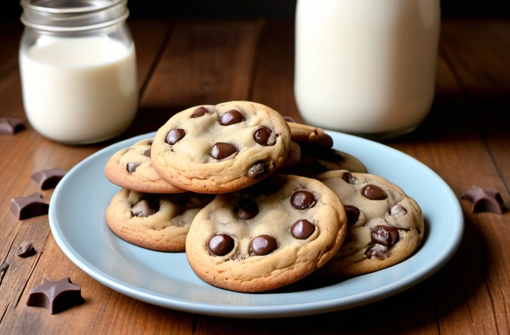 Small Batch chocolate chip cookies