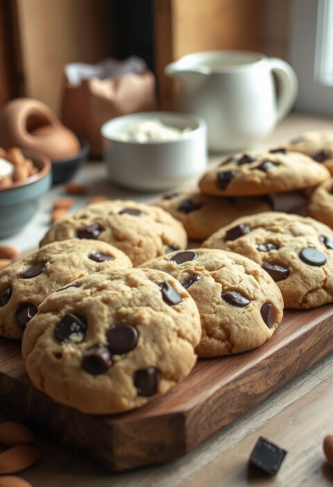 Almond Flour Chocolate Cookies