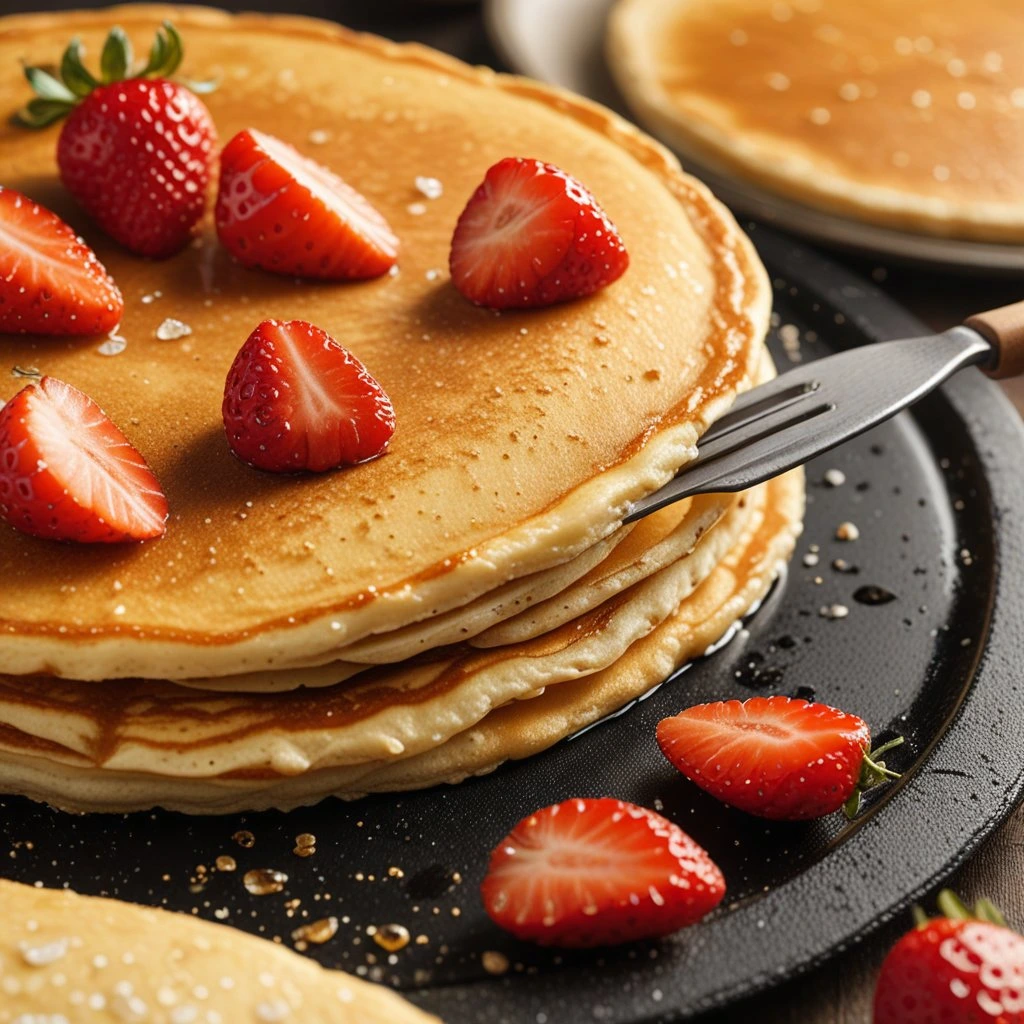 strawberry pancakes