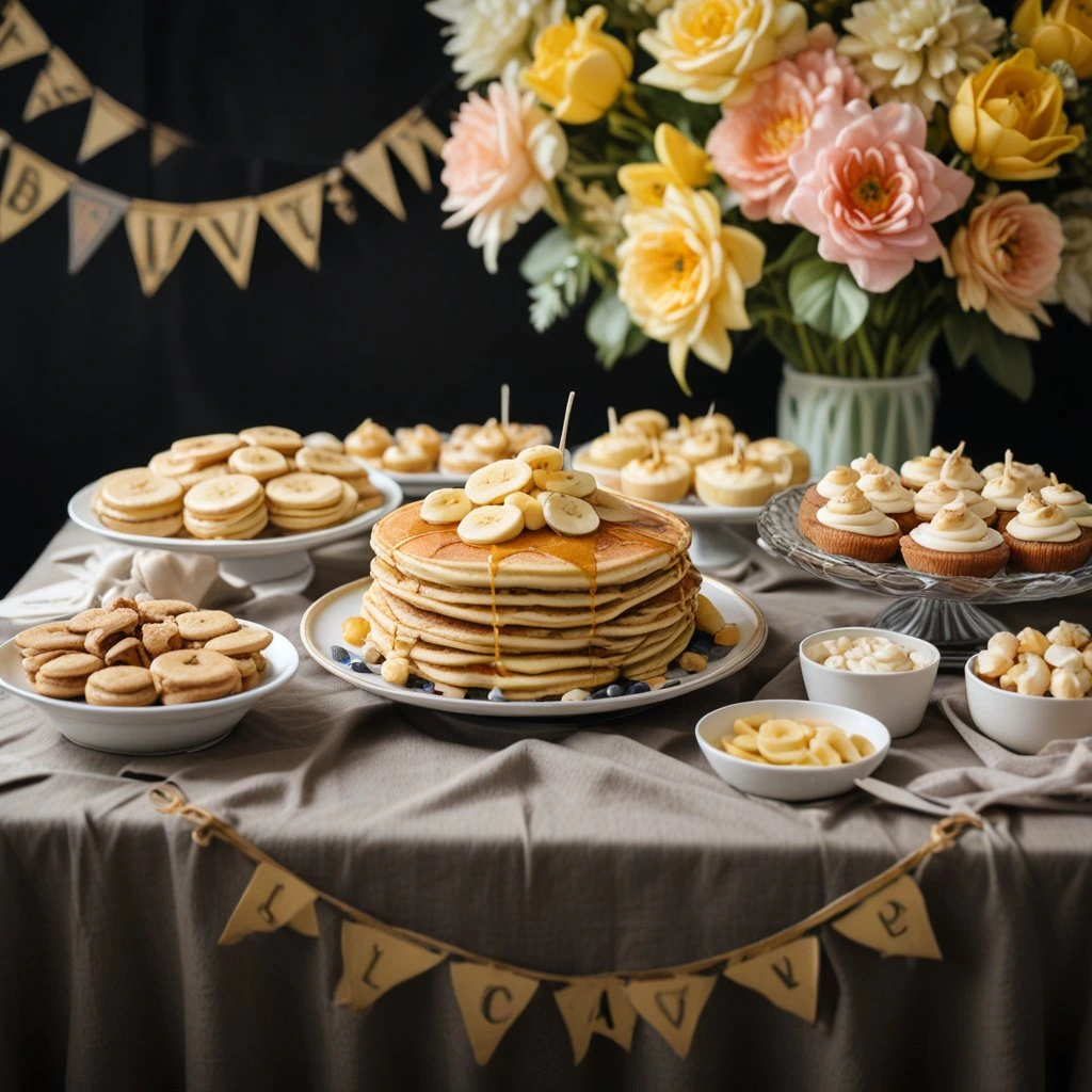 baby shower pancakes