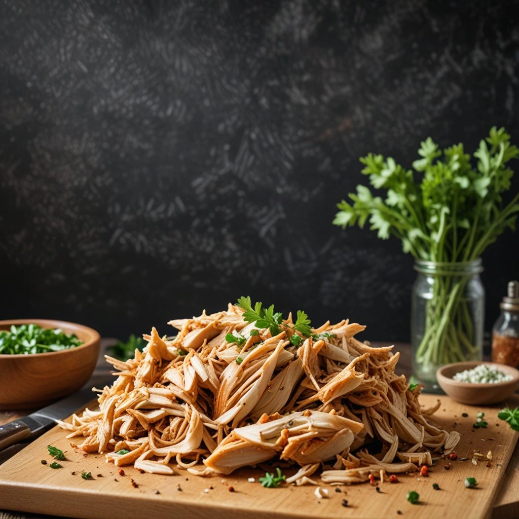 Healthy bufallo chicken dip