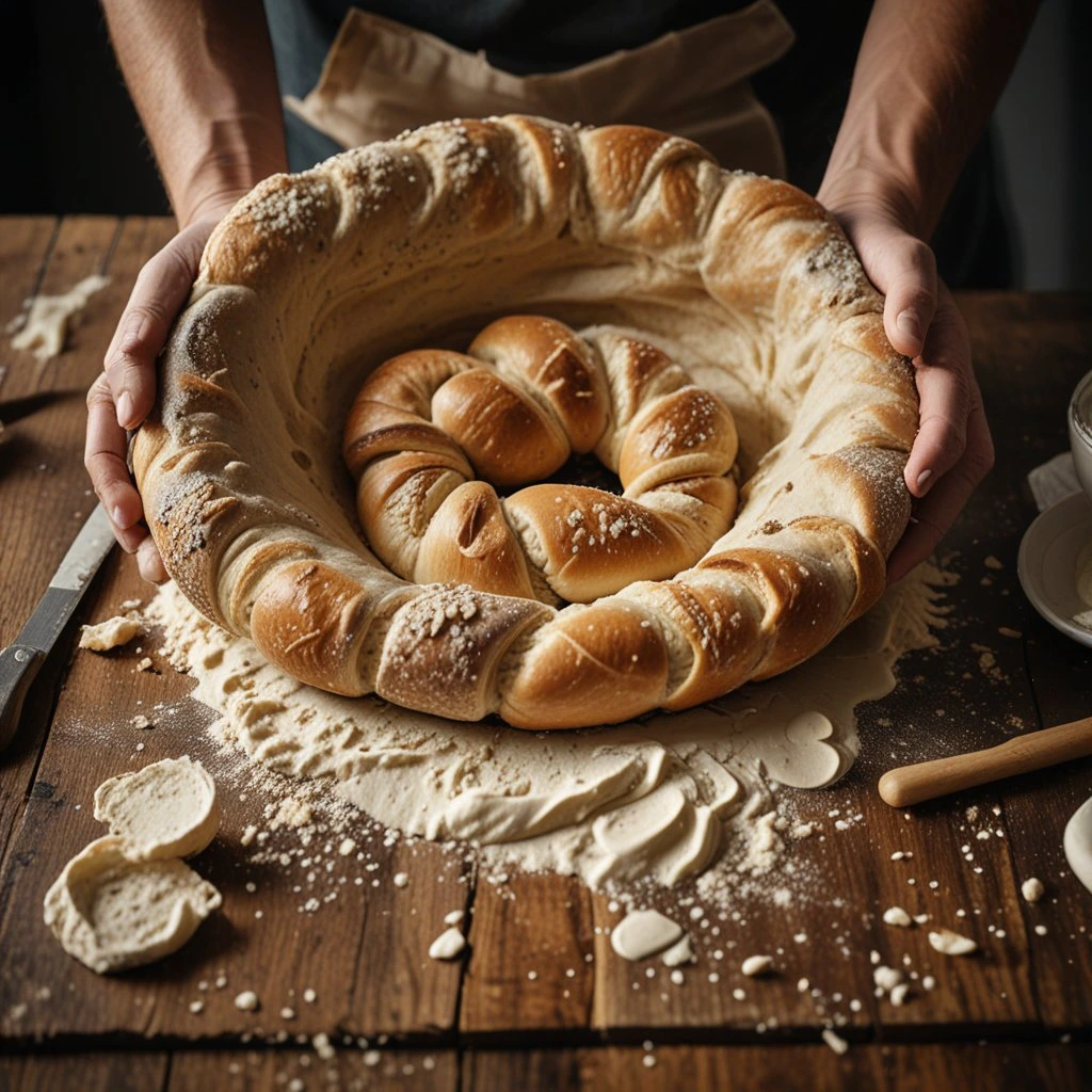 Making the Pretzel Dough