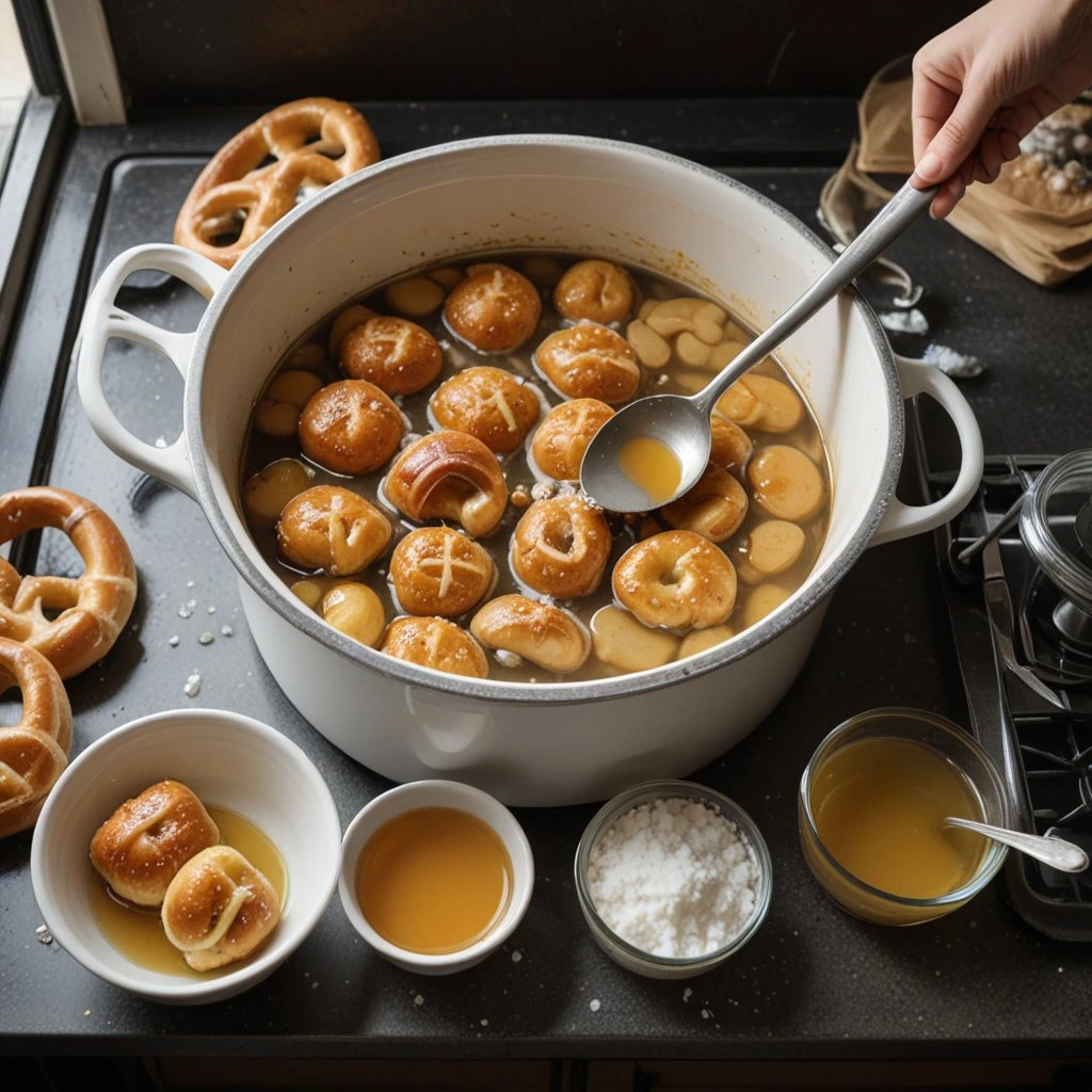 Shaping and Boiling Your Pretzel Bites