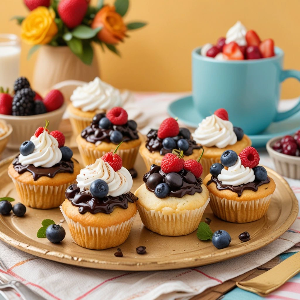 mini pancake muffins