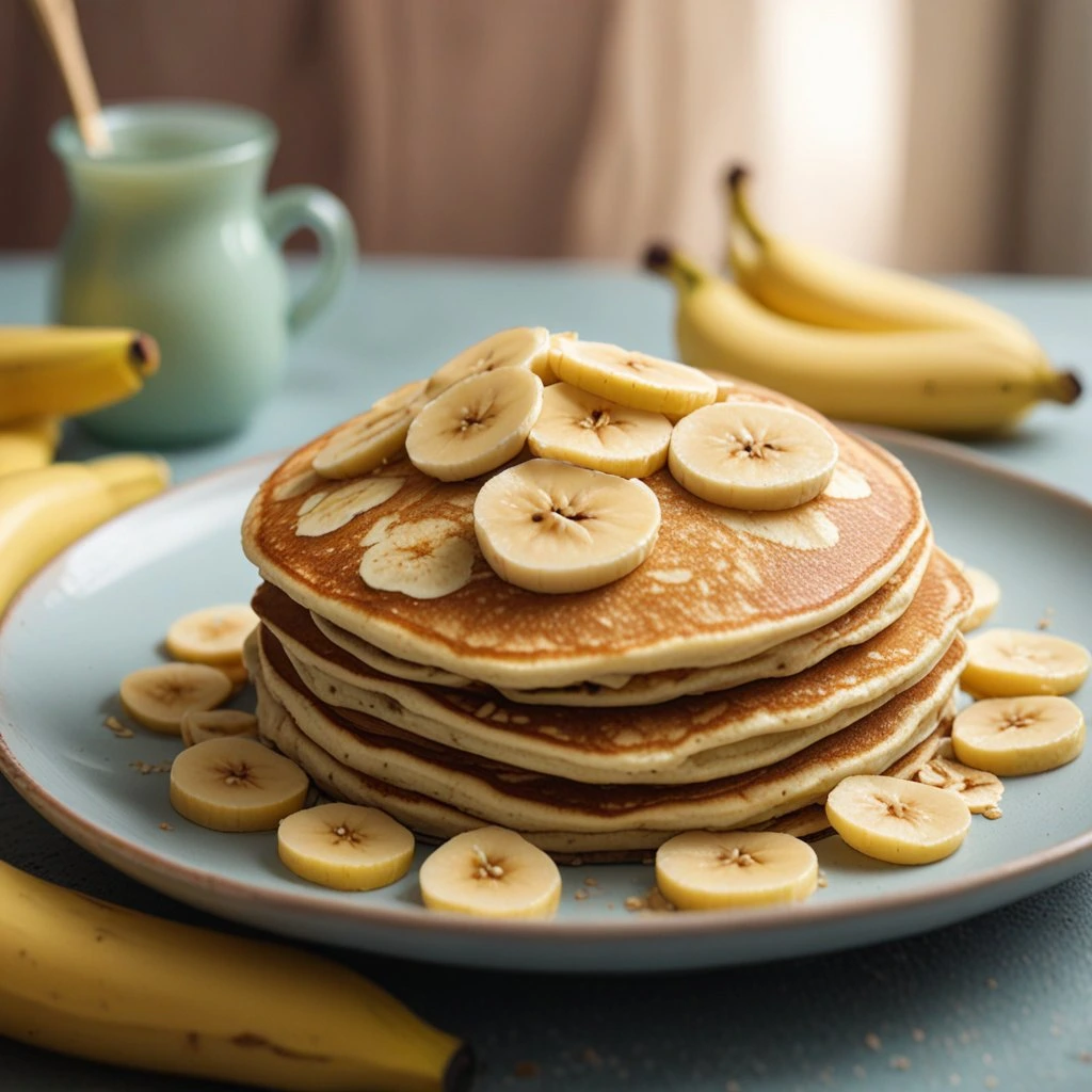 baby banana pancakes