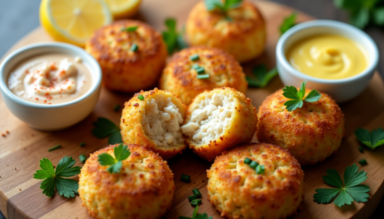 mini crab cakes