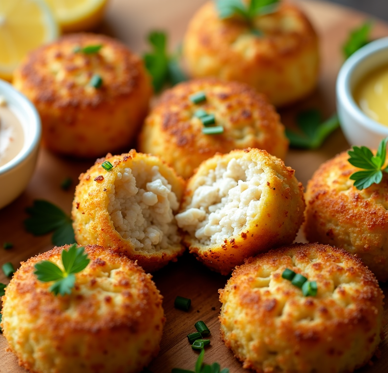 mini crab cakes